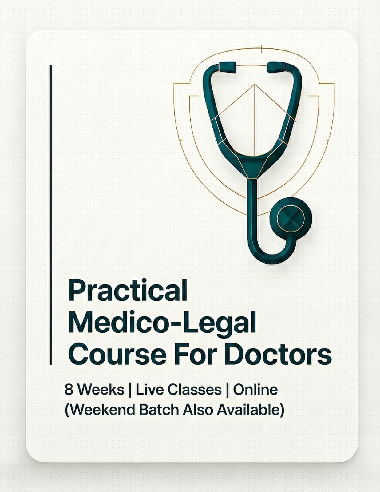Practical Medicolegal Certificate Course for Doctors